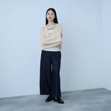 テープヤーンショート丈カーディガン | VICKY | 詳細画像3 