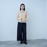 テープヤーンショート丈カーディガン | VICKY | 詳細画像4 