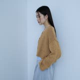 テープヤーンショート丈カーディガン | VICKY | 詳細画像9 