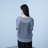クルーネックワイドプルオーバー | VICKY | 詳細画像10 