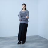 クルーネックワイドプルオーバー | VICKY | 詳細画像12 