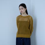 クルーネックワイドプルオーバー | VICKY | 詳細画像13 