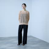 クルーネックワイドプルオーバー | VICKY | 詳細画像4 