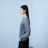 クルーネックワイドプルオーバー | VICKY | 詳細画像9 