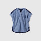 ストライプフェイスキーネックブラウス≪洗濯機で洗える≫ | VICKY | 詳細画像13