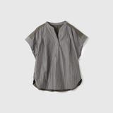 ストライプフェイスキーネックブラウス≪洗濯機で洗える≫ | VICKY | 詳細画像15