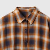 オンブレーチェックオーバーサイズシャツ≪手洗い可能≫ | VICKY | 詳細画像17