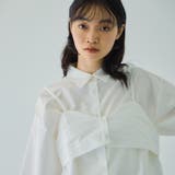 ブロードビスチェ付きブラウス≪手洗い可能≫ | VICKY | 詳細画像2