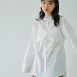 ブロードビスチェ付きブラウス≪手洗い可能≫ | VICKY | 詳細画像3