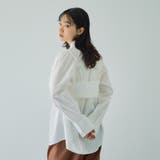 ブロードビスチェ付きブラウス≪手洗い可能≫ | VICKY | 詳細画像5