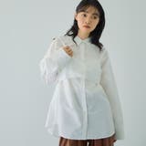 オフホワイト | ブロードビスチェ付きブラウス≪手洗い可能≫ | VICKY