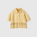 スカラップヘムカットスウェードシャツ≪手洗い可能≫ | VICKY | 詳細画像11