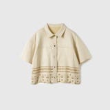 スカラップヘムカットスウェードシャツ≪手洗い可能≫ | VICKY | 詳細画像12