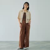 スカラップヘムカットスウェードシャツ≪手洗い可能≫ | VICKY | 詳細画像9