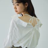 ドビーチェックマルチブラウス≪手洗い可能≫ | VICKY | 詳細画像4