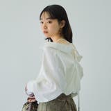 オフホワイト | ドビーチェックマルチブラウス≪手洗い可能≫ | VICKY