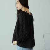 フラワーレーススモックブラウス≪手洗い可能≫ | VICKY | 詳細画像11