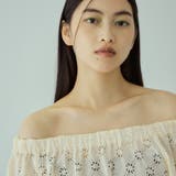 フラワーレーススモックブラウス≪手洗い可能≫ | VICKY | 詳細画像8