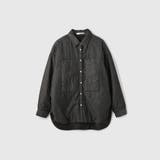 パデッドデニムビッグシャツ≪洗濯機で洗える≫ | VICKY | 詳細画像10