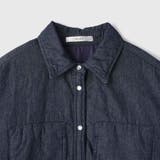 パデッドデニムビッグシャツ≪洗濯機で洗える≫ | VICKY | 詳細画像13