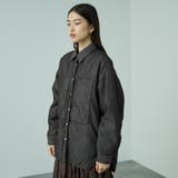 パデッドデニムビッグシャツ≪洗濯機で洗える≫ | VICKY | 詳細画像2