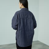 パデッドデニムビッグシャツ≪洗濯機で洗える≫ | VICKY | 詳細画像7