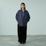 パデッドデニムビッグシャツ≪洗濯機で洗える≫ | VICKY | 詳細画像9