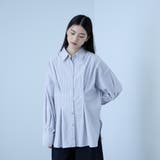 《きちんと映え》ストライプウエストタックシャツ | VICKY | 詳細画像5