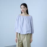 ブルー | 【キレカジ】撥水バルーンブラウス | VICKY