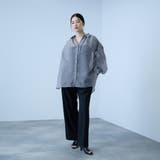 リネンライクボイルシャツ | VICKY | 詳細画像9 