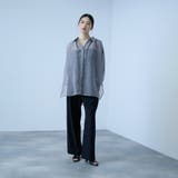 リネンライクボイルシャツ | VICKY | 詳細画像8 