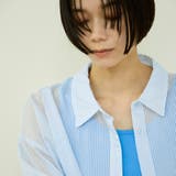 シアーストライプシャツ | VICKY | 詳細画像7