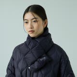 ネイビー | TAION ベーシックダウンマフラー≪手洗い可能≫ | VICKY