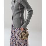 ジャガード巾着ミニバッグ | VICKY | 詳細画像1 