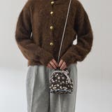 ジャガード巾着ミニバッグ | VICKY | 詳細画像2 