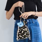 ジャガード巾着ミニバッグ | VICKY | 詳細画像3 