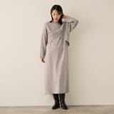 カシュクールニットアンサンブルワンピース≪手洗い可能≫ | ketty | 詳細画像3