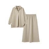 【SET】ダンボールニットスキッパートップ×スカート2ピース | ketty | 詳細画像19