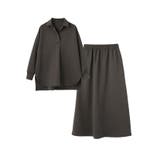 【SET】ダンボールニットスキッパートップ×スカート2ピース | ketty | 詳細画像25