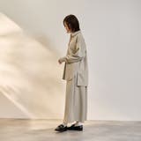 【SET】ダンボールニットスキッパートップ×スカート2ピース | ketty | 詳細画像3