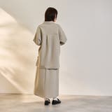 【SET】ダンボールニットスキッパートップ×スカート2ピース | ketty | 詳細画像4