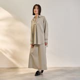 アイボリー | 【SET】ダンボールニットスキッパートップ×スカート2ピース | ketty