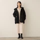 ストレッチフードピュアダウンミドルコート | ketty | 詳細画像3 