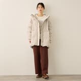 ストレッチフードピュアダウンミドルコート | ketty | 詳細画像7 