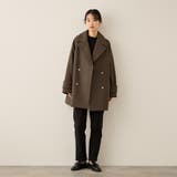 ウール調ジャージーオーバーサイズコート | ketty | 詳細画像12