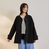 ブラック | 撥水・花粉シールドテントラインミドルコート | ketty