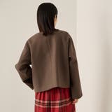 ウールチョウジャージーノーカラージャケット | ketty | 詳細画像8