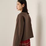 ウールチョウジャージーノーカラージャケット | ketty | 詳細画像4