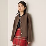 ウールチョウジャージーノーカラージャケット | ketty | 詳細画像5