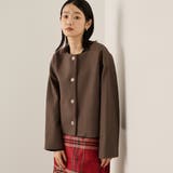 ウールチョウジャージーノーカラージャケット | ketty | 詳細画像6